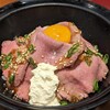 ローストビーフ YOSHIMI - ローストビーフ丼（ハーフ）