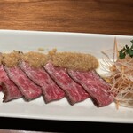 コア - レアーステーキ