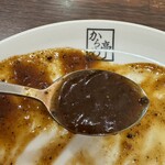 からめ亭 - 食べ終わっても、ソースたっぷり❤️