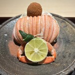 料理屋 稲家 - 浜坂　せこ蟹　面詰め