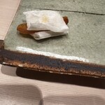 鮨みやもと - カラスミ、餅