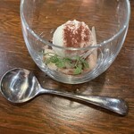 セルジョ - 洋梨とマスカルポーネ　小さなパフェ