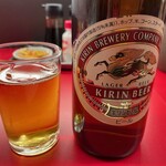 南海飯店 - ビール（大瓶）キリン