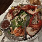 ウルフギャング・ステーキハウス シグニチャー - シーフードプラッター　３人分