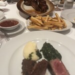 ウルフギャング・ステーキハウス シグニチャー - 付け合わせたち