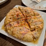 バル アドリアーノ - オムレツは具沢山でした