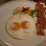 帝国ホテル -  フライドエッグとベーコン