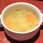 ビストロ ラフ - ラフ丼(中) 1100円 のスープ
