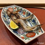 御料理 寺沢 - 鵡川産の本柳葉魚焼