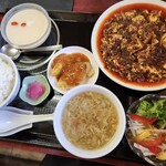 中国四川料理　あらき - 陳マーボー豆腐セット ￥1400