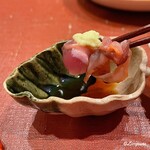 御料理 寺沢 - 赤貝の紐