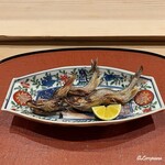 御料理 寺沢 - 鵡川産の本柳葉魚焼