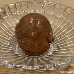 御料理 寺沢 - チョコレートアイス