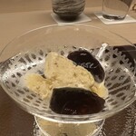 味感 ことほぎ - 渋皮入り栗アイス&出来立てホカホカの黒糖蕨餅も専門店顔負けの味です♡