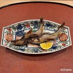 御料理 寺沢 - 鵡川産の本柳葉魚焼