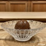 御料理 寺沢 - チョコレートアイス
