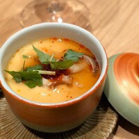 炭火とワインと純米酒 King Momo - 茶碗蒸し