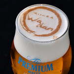 咲けの実夜 Wadan - ドリンク写真:サントリー認定の神泡超達人店だからこそできる神泡アートビール