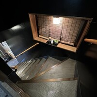 鴨しゃぶ さ和鳥 東上野 - 店内階段(席は２階です)