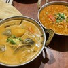ネパール料理&BAR MANDALA - アルバンターカレー 1,350円&チキンキーマカレー  1,350円
