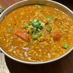 ネパール料理&BAR MANDALA - アルバンターカレー 1,350円&チキンキーマカレー  1,350円