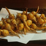 おばんざい居酒屋 大ちゃん家 - くわいの唐揚げ (税込)450円 ※拡大 (2024.12.23)