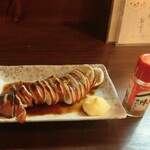 おばんざい居酒屋 大ちゃん家 - いかの姿焼き (税込)650円 ※角度を変えて (2024.12.23)