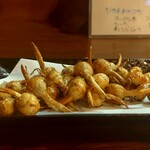おばんざい居酒屋 大ちゃん家 - くわいの唐揚げ (税込)450円 ※正面から (2024.12.23)