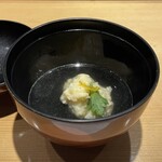 鮨 権左衛門 - 蟹しんじょう椀