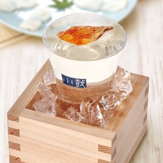 女性に人気！！ふぐ屋ならではの「冷ひれ酒」