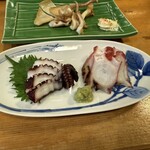 鮨処藤 - 北海蛸と真蛸の盛り合わせ