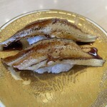 がってん寿司 - 追加 煮穴子 口の中で溶けます。