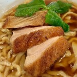 らーめん かねかつ - 香ばしい鴨肉