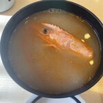 がってん寿司 - 本日のサービス汁 海老汁
