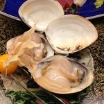 玉寿司 - 焼き 蛤