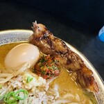 RAMEN HITONI YASASHIKU - 【みそ＝tpニラ辛sv味玉×コツコツ変更】