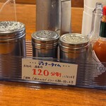 ラ・タベルナ - 卓上調味料