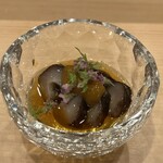 鮨 忠 - 青森のあおなまこを茶ぶり