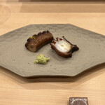 鮨 忠 - 但馬と函館の真タコ