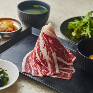 黄金カルビ定食