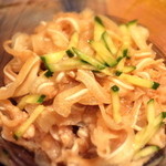 ミミガーの和え物