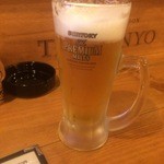 なべ金  はなれ -  生ビール　560円