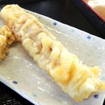 本格手打うどん はゆか -  ちくわ天