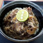 本格手打うどん はゆか -  肉ぶっかけ冷