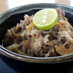 本格手打うどん はゆか -  肉ぶっかけ冷