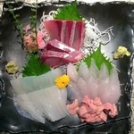 なみはな -  ワラサ、シロイカ、カワハギ