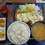 わ楽 - てりタルチキン定食