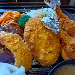 わ楽 - 洋食ミックスプレート