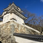 酒粕うどん たぐち - ほど近い場所に龍野城が✩⋆*॰¨̮⋆｡˚✨️✨️