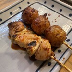 まる吉 - ねぎま、つくね
